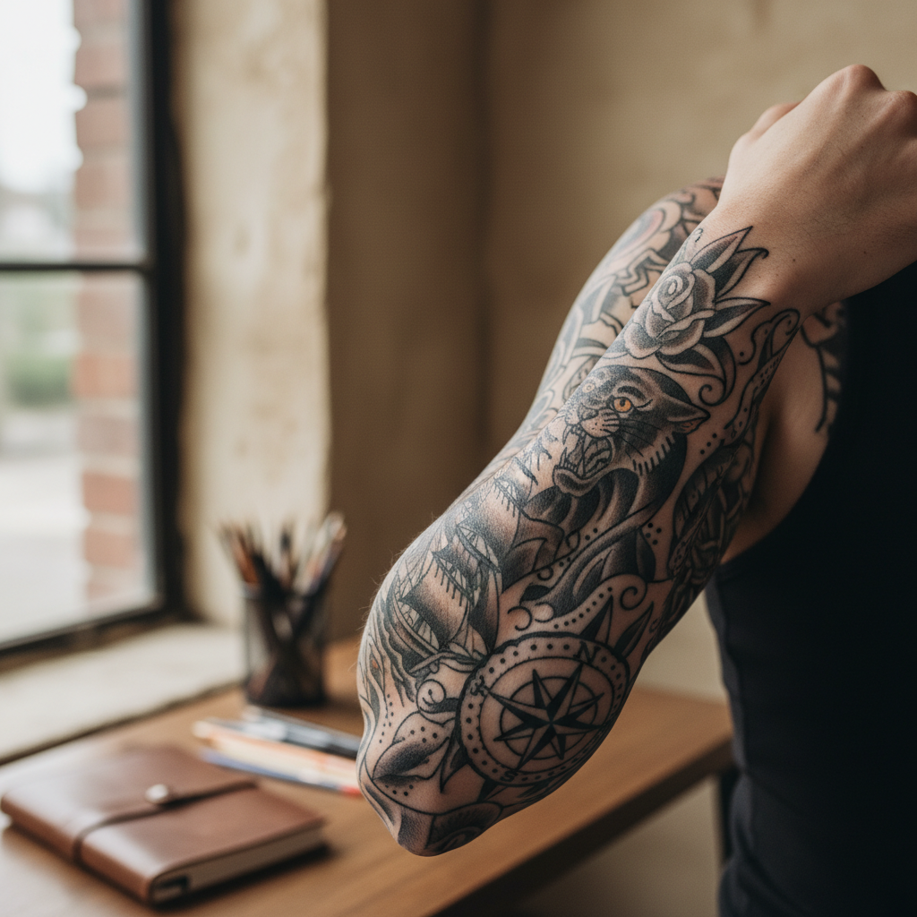 De kunst van het tatoeeren