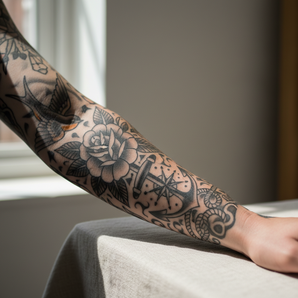 De kunst van het tatoeeren
